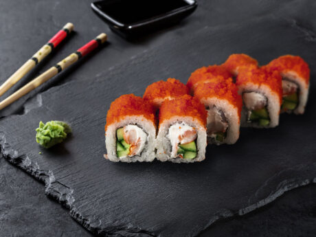 Джеймс с креветкой