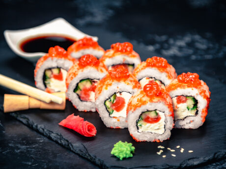 Филадельфия с икрой